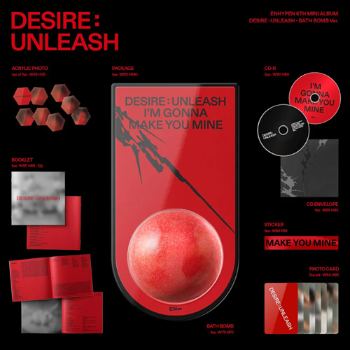 Enhypen Desire: Unleash (Bath Bomb Ver.) — zdjęcie