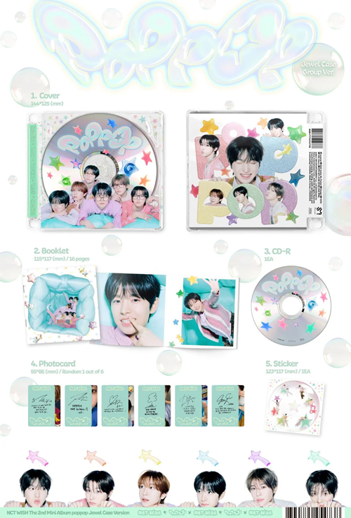 NCT WISH – poppop (Jewel Case Ver.) — zdjęcie