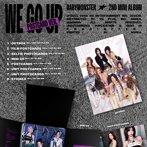 WE GO UP (POTSCARD ver.) — zdjęcie