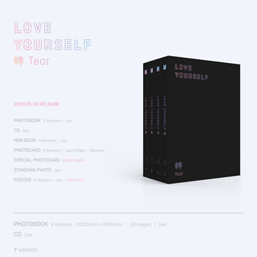 LOVE YOURSELF 轉 ‘Tear’ — zdjęcie