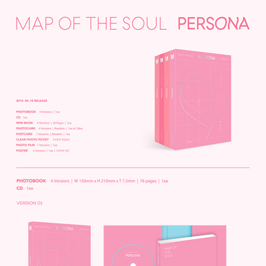 Map of the Soul : Persona — zdjęcie