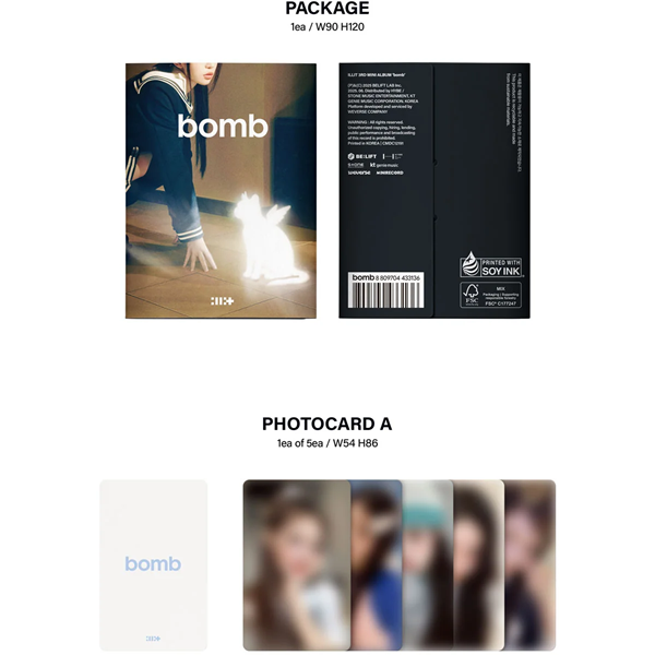 bomb (Weverse Albums ver.) — zdjęcie