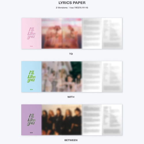 I’LL LIKE YOU (GLLIT ver.) — zdjęcie