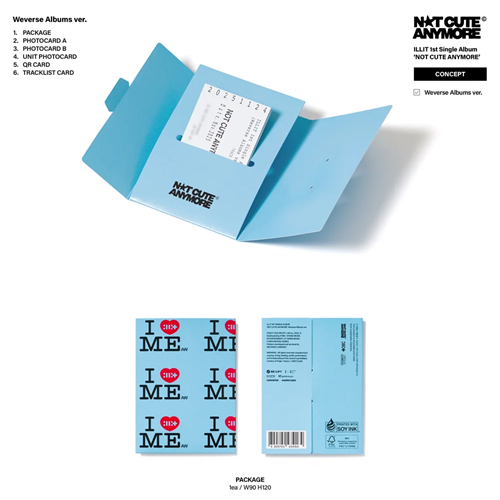 NOT CUTE ANYMORE (Weverse Albums ver.) — zdjęcie