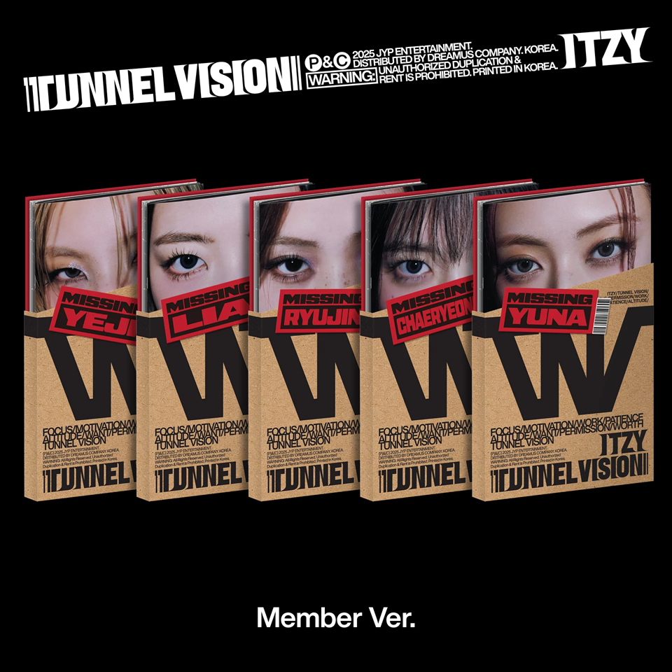 TUNNEL VISION (Member ver.) — okładka