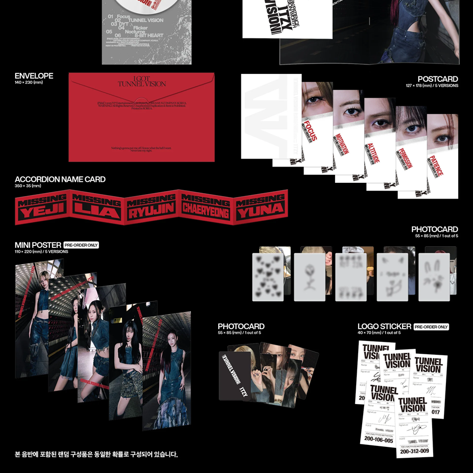 TUNNEL VISION (Member ver.) — zdjęcie