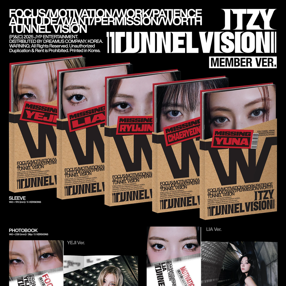 TUNNEL VISION (Member ver.) — zdjęcie