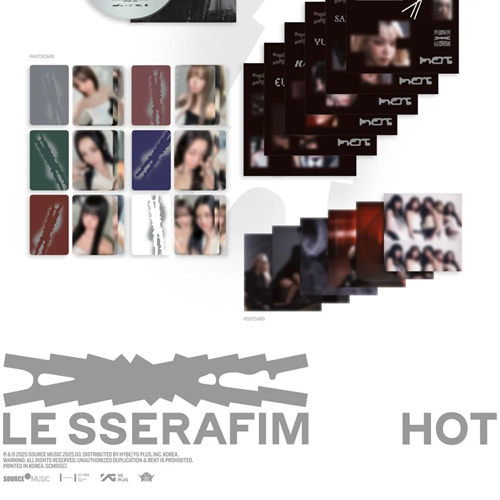LE SSERAFIM HOT (COMPACT Ver.) — zdjęcie