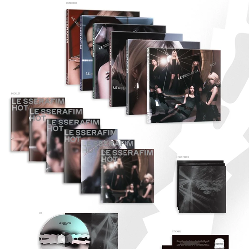 LE SSERAFIM HOT (COMPACT Ver.) — zdjęcie