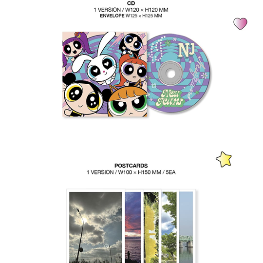 Get up (The POWERPUFF GIRLS X NJ Box ver.) — zdjęcie