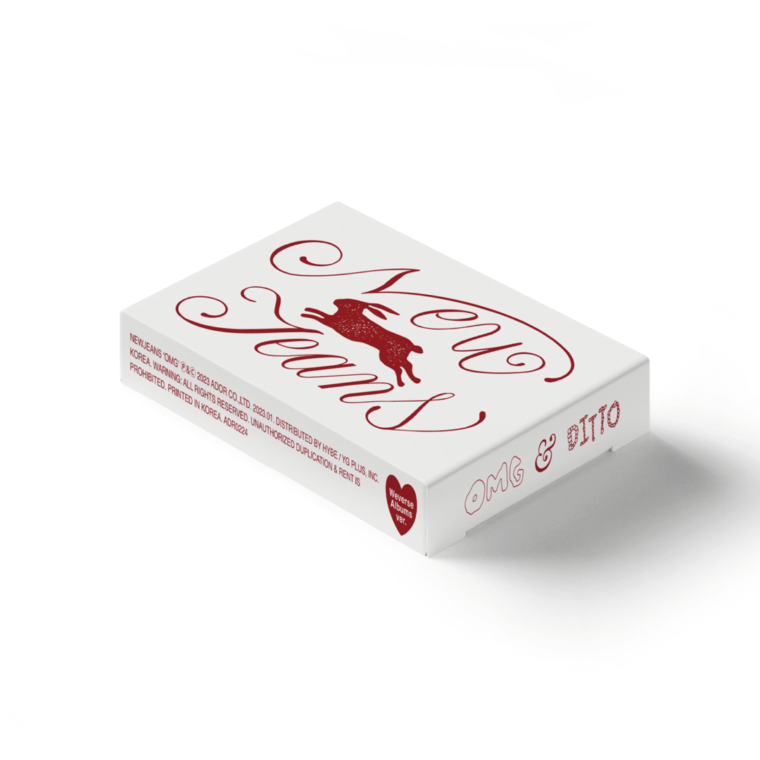 OMG (Weverse Albums ver.) — okładka