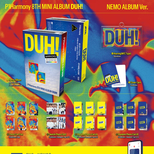P1Harmony – DUH! (NEMO ALBUM Ver.) — zdjęcie