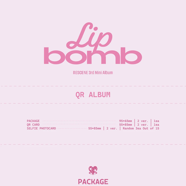 lip bomb (QR Photocard ver.) — zdjęcie
