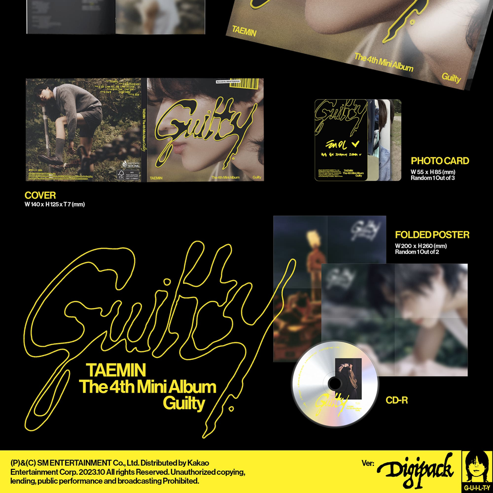 TAEMIN – Guilty (Digipack Ver.) — zdjęcie