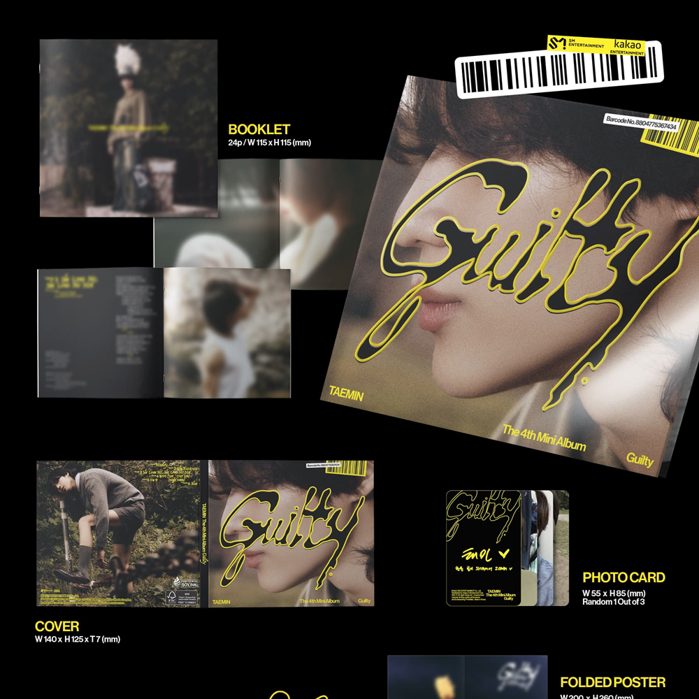 TAEMIN – Guilty (Digipack Ver.) — zdjęcie