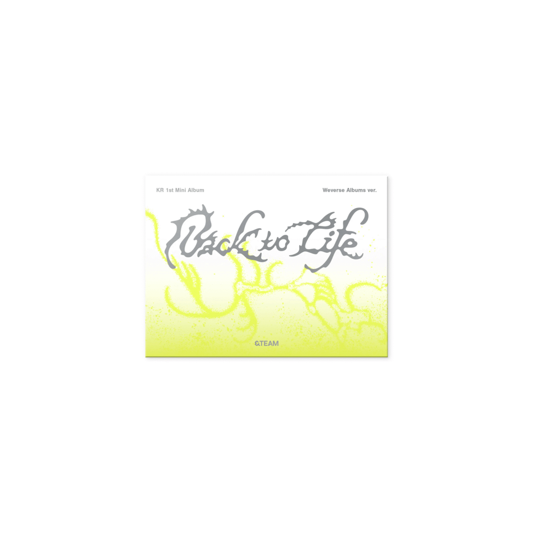 Back to Life (Weverse Albums ver.) — okładka