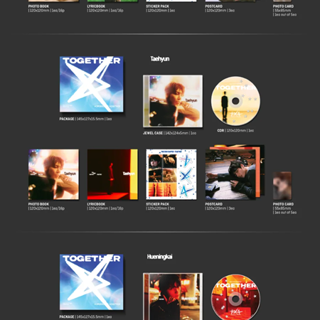 TXT – The Star Chapter : TOGETHER (Solo Track Ver.) — zdjęcie