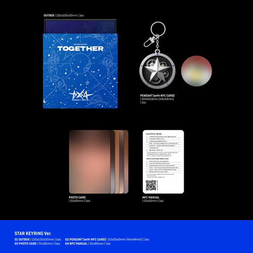 TXT – The Star Chapter : TOGETHER (Star Keyring Ver.) — zdjęcie