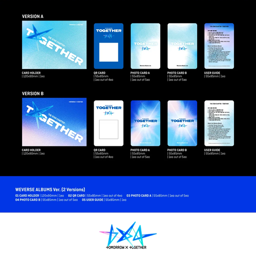 TXT – The Star Chapter : TOGETHER (Weverse Albums Ver.) — zdjęcie