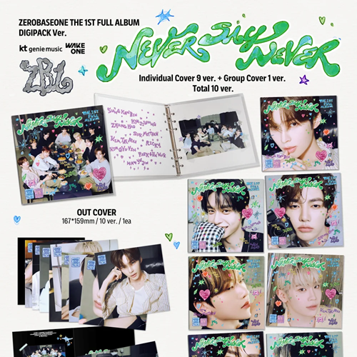ZEROBASEONE – Never Say Never (DIGIPACK Ver.) — zdjęcie