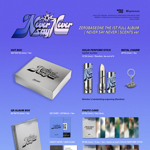 ZEROBASEONE – Never Say Never (SCENTS Ver.) — zdjęcie