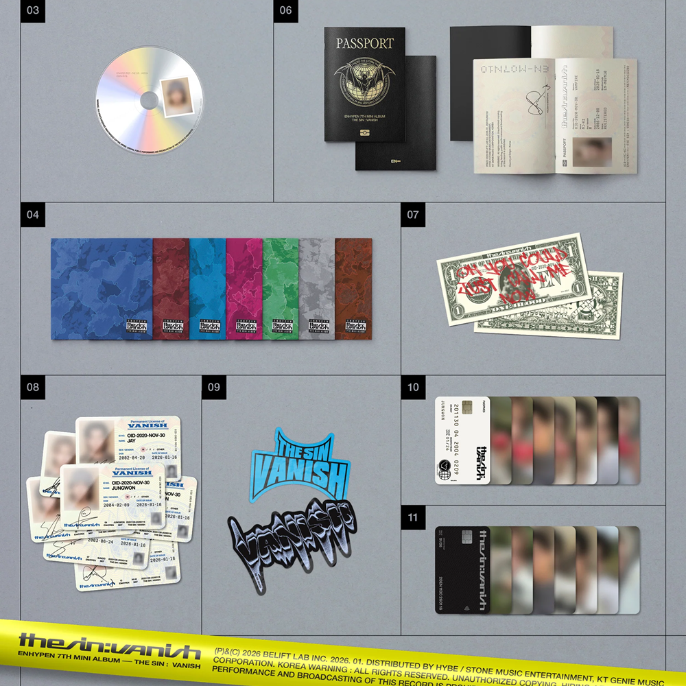 ENHYPEN – THE SIN : VANISH (FUGITIVES ver.) — zdjęcie