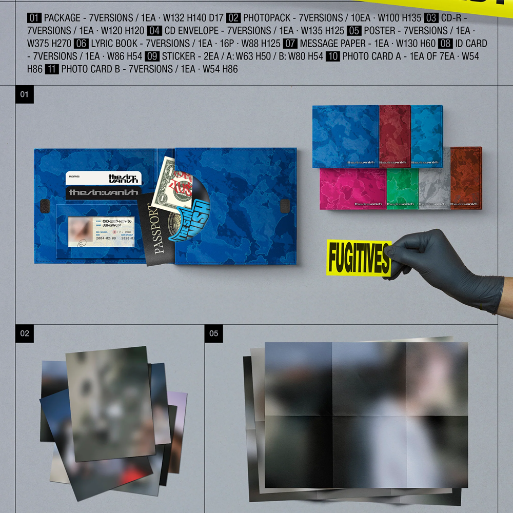 ENHYPEN – THE SIN : VANISH (FUGITIVES ver.) — zdjęcie