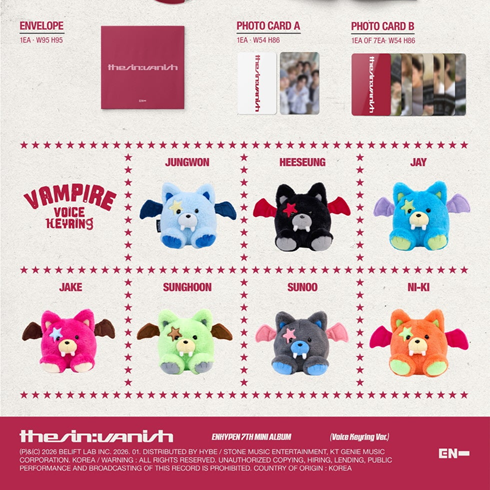 THE SIN : VANISH (Voice Keyring ver.) — zdjęcie