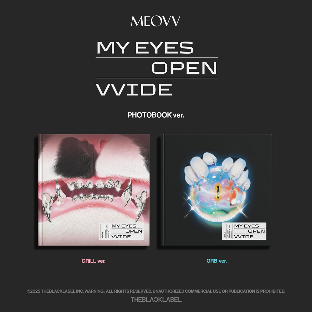 MY EYES OPEN VVIDE (PHOTOBOOK ver.) — okładka