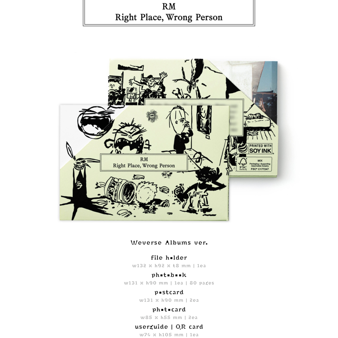 Right Place, Wrong Person (Weverse Albums ver.) — zdjęcie