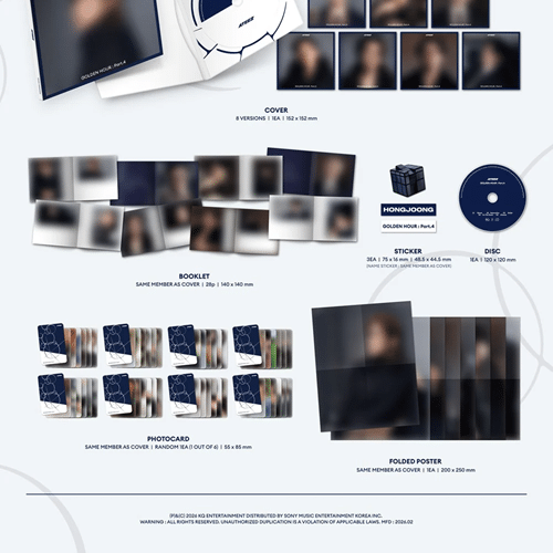 ATEEZ – GOLDEN HOUR : Part.4 (Digipack ver.) — zdjęcie