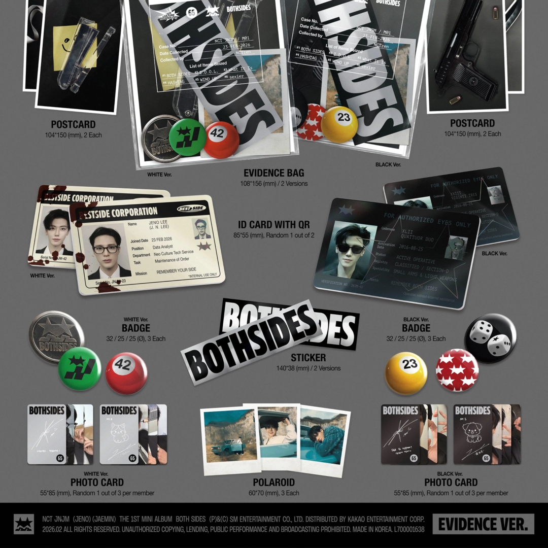 BOTH SIDES (EVIDENCE ver.)(Smart Album) — zdjęcie